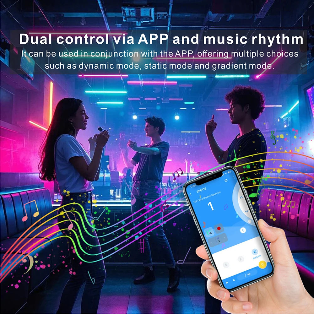 COB LED Strip Light 720/576 LEDs - WS2811 WS2812B Addressable RGB Dreamcolor High Density (DC12V/24V, RA90+)