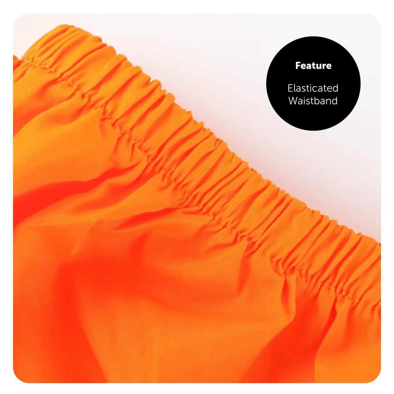 Mens Prisoners Convict Costume - Orange Prisoner Top, Matching Orange Trousers – Cops & Robbers Halloween Fancy Dress