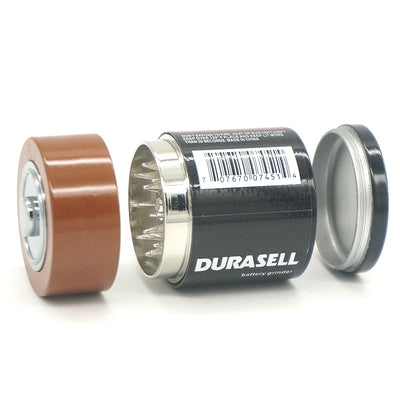 1Pcs Battery Shape Metal Grinder Diameter 44mm Tobacco Smoke Herb Crusher Cigarette Smoking Accessories Grinders Amoladora Pipe