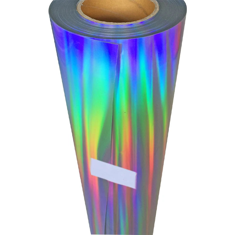 CheoNet 30.5cmx500cm Rainbow Adhesive Vinyl Laser Colorful Car Film Permanent Vinyl DIY Motorcycle Mobile Laptop Cup Sticker