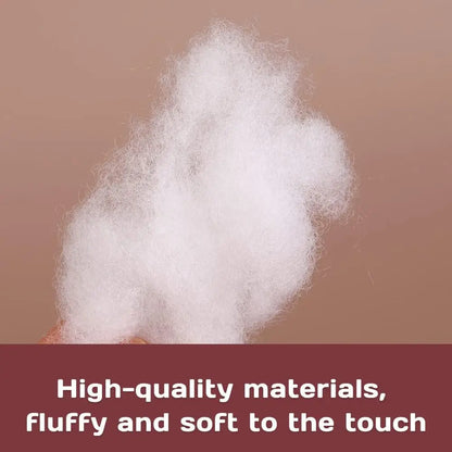 Polyfill Stuffing Fiber Fill White High Resilience Premium Fiberfill Crochet Stuffing for Craft Stuffed Animals Cotton Batting