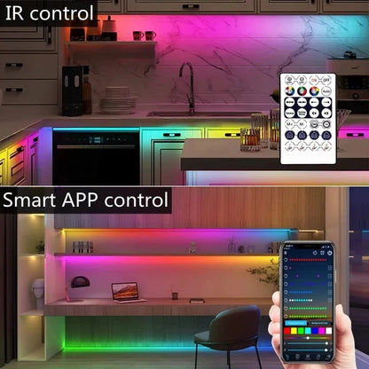 TUYA Smart WiFi RGBIC LED Strip - WS2811 Addressable - USB App Control for Alexa & Google Home