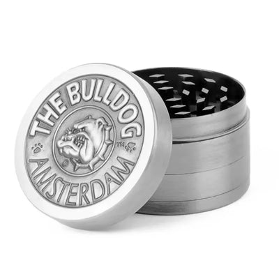 1.6/2inch Dog Herb Grinder Metal 4-layer Manual Spice Mill Salt Mortar Bulldog Tobacco Raw Grass Grinder Cigarette Smoking Tool