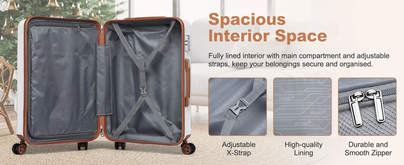 Kono Lightweight Luggage Set