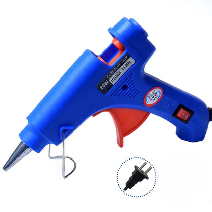 Hot Silicone Gun 20W Electric Glue Gun Transparent Sticks Mini DIY Tools For Home Maintenance And Crafting