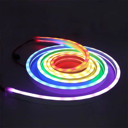 5V USB RGBIC Dreamcolor LED Strip Light - Flexible Neon Rope - Bluetooth Music Sync - Smart App Control