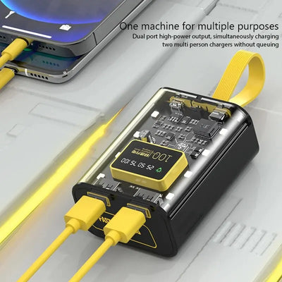 3*18650 Power Bank Storage Case - Durable Organizer for Li-ion Batteries & DIY Power Bank Projects