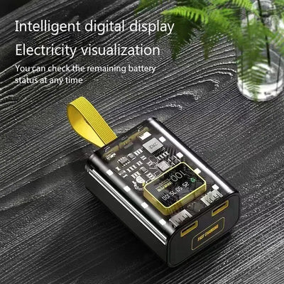 3*18650 Power Bank Storage Case - Durable Organizer for Li-ion Batteries & DIY Power Bank Projects