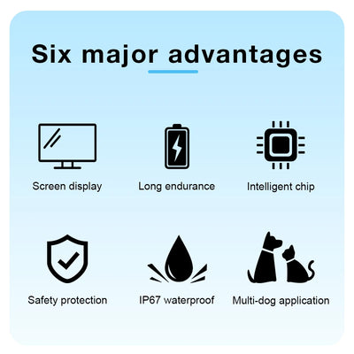 2025New Dog Bark Collar Anti Barking IP67 8 Levels 4 Modes Beep Vibration Eelectric Shock Dog Training Collar for All Sizes Dogs