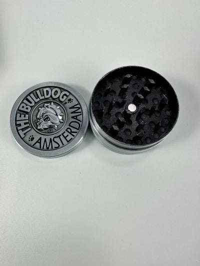 1.6/2inch Dog Herb Grinder Metal 4-layer Manual Spice Mill Salt Mortar Bulldog Tobacco Raw Grass Grinder Cigarette Smoking Tool