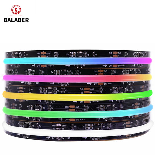 WS2811 Addressable RGB LED Strip Light - COB Dreamy Colors - 360-720 LEDs - 5V/12V/24V - Professional Lighting Solution