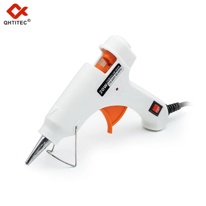 JCD 20W Hot Melt Glue Gun DIY Mini Household Industrial Guns Heat Temperature Electric Repair Tool with 20Pcs 7mm Glue Sticks