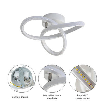 22W LED Clover Ceiling Light