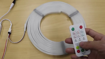 LED Neon Light Strip 24V - 1M/3M/5M RGB Neon Sign Tape - Alexa Compatible Home Decor Lighting